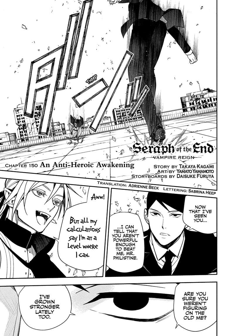 Seraph of the End: Vampire Reign Chap 150 - Next Chap 151