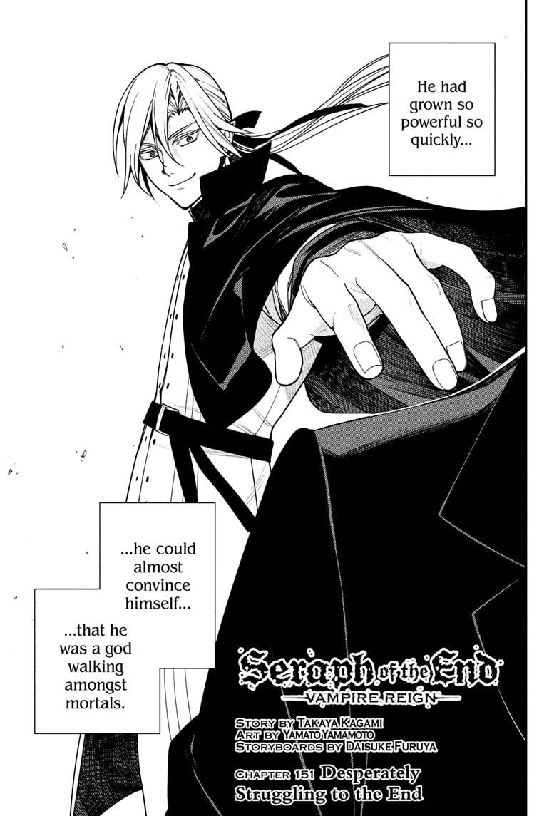 Seraph of the End: Vampire Reign Chap 151 - Next Chap 152