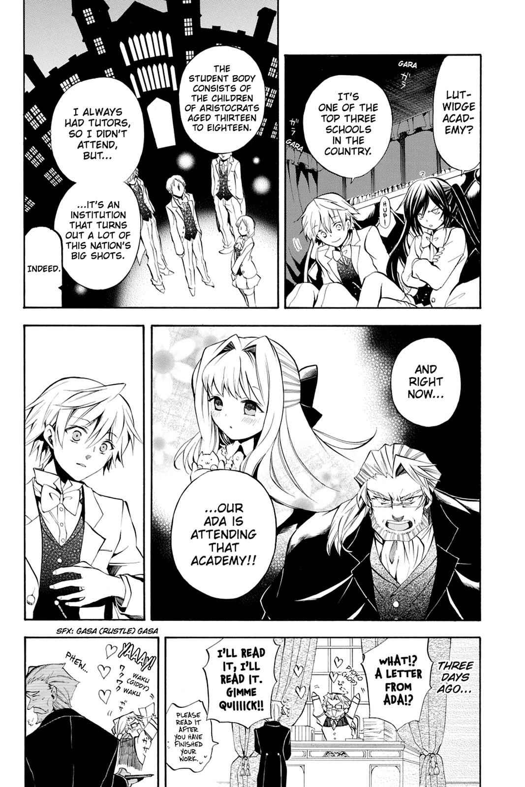 Pandora Hearts Chap 24 - Next Chap 25