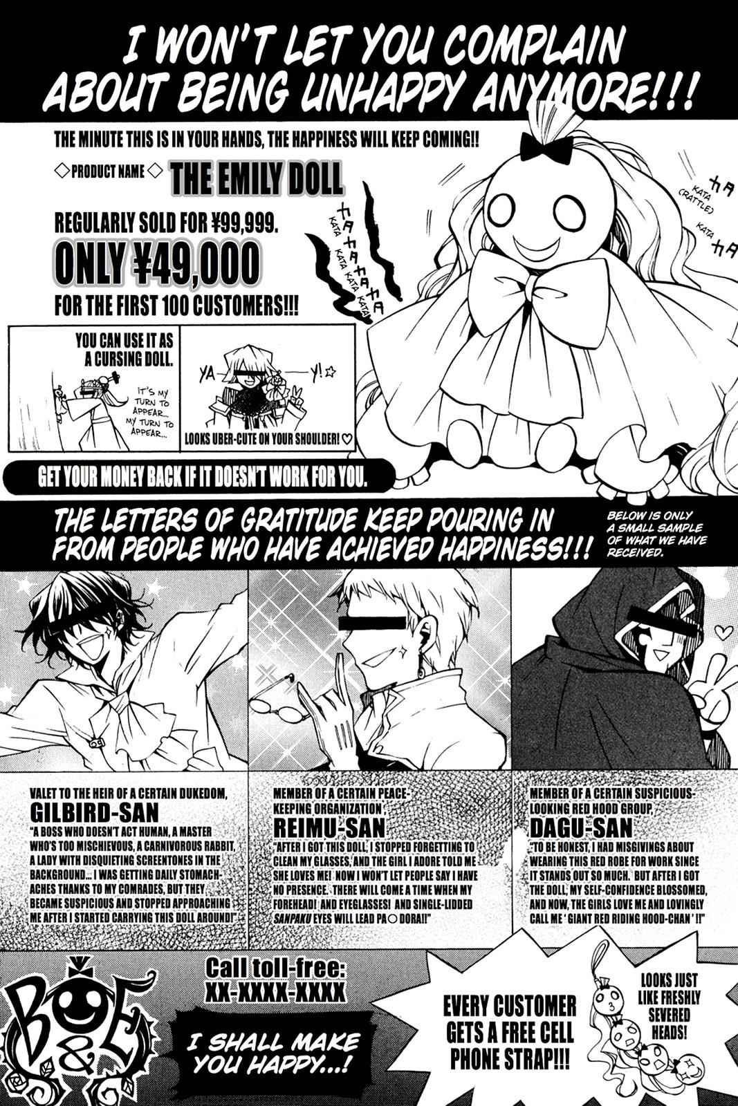 Pandora Hearts Chap 22 - Next Chap 23