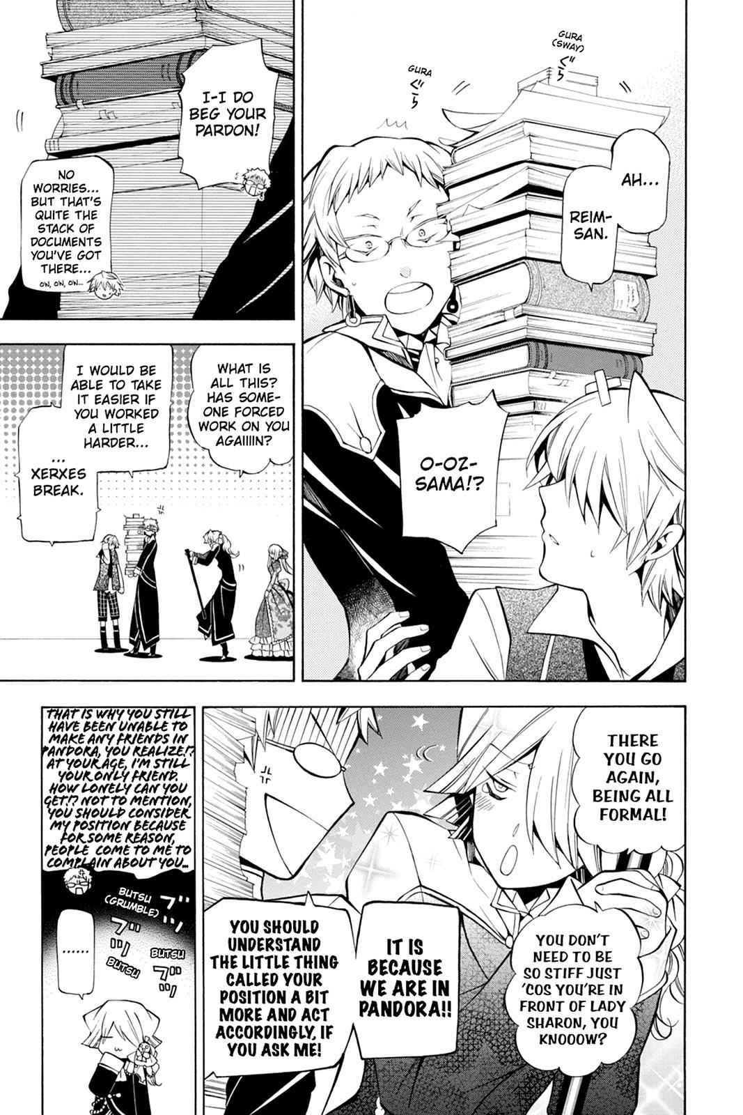 Pandora Hearts Chap 34 - Next Chap 35