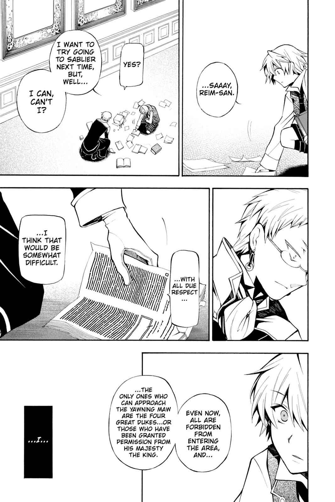 Pandora Hearts Chap 34 - Next Chap 35