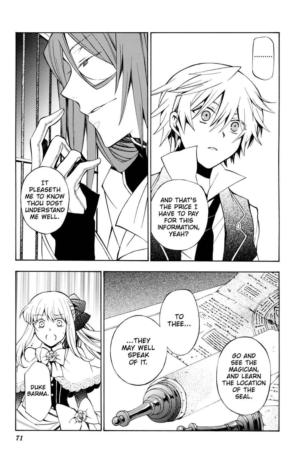 Pandora Hearts Chap 43 - Next Chap 44