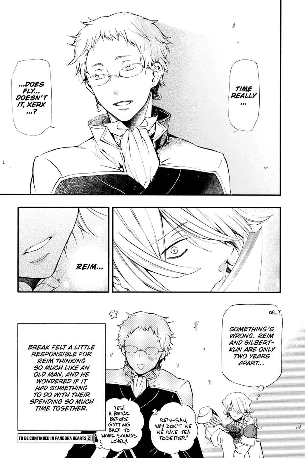 Pandora Hearts Chap 82.5 - Next Chap 83.5