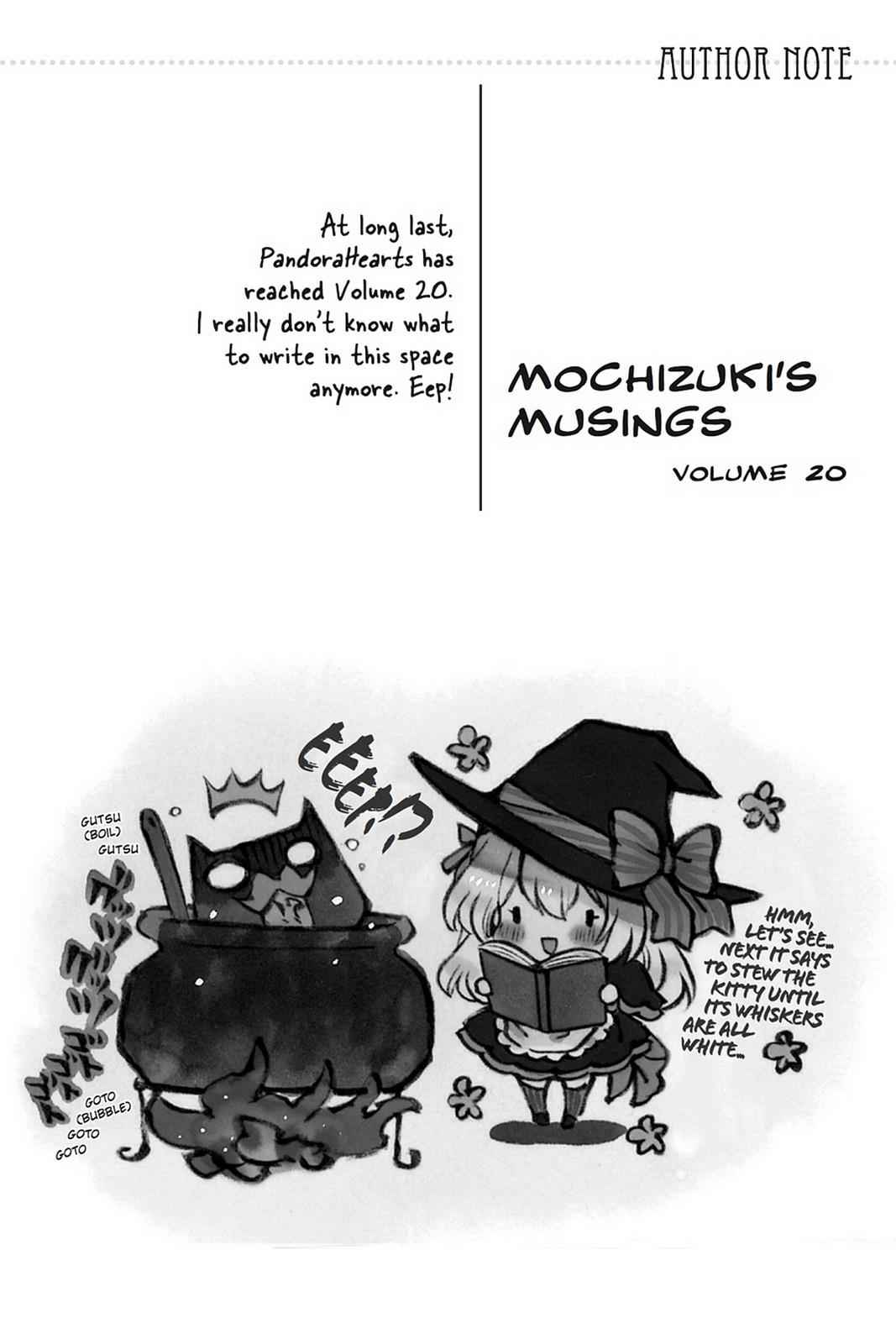 Pandora Hearts Chap 82.5 - Next Chap 83.5