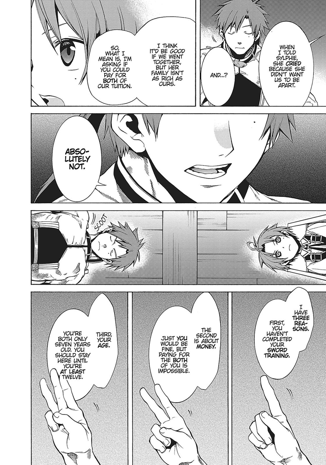 Mushoku Tensei - Jobless Reincarnation Chap 5 - Next Chap 6