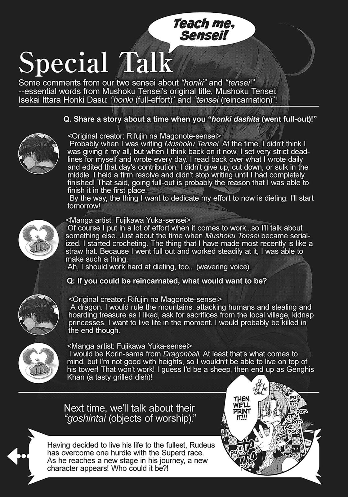 Mushoku Tensei - Jobless Reincarnation Chap 27.5 - Next Chap 28.5