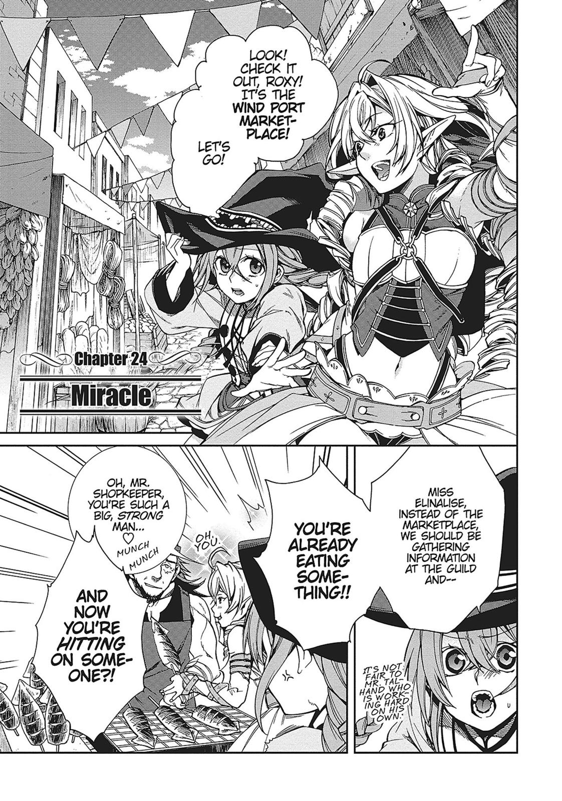 Mushoku Tensei - Jobless Reincarnation Chap 24 - Next Chap 25