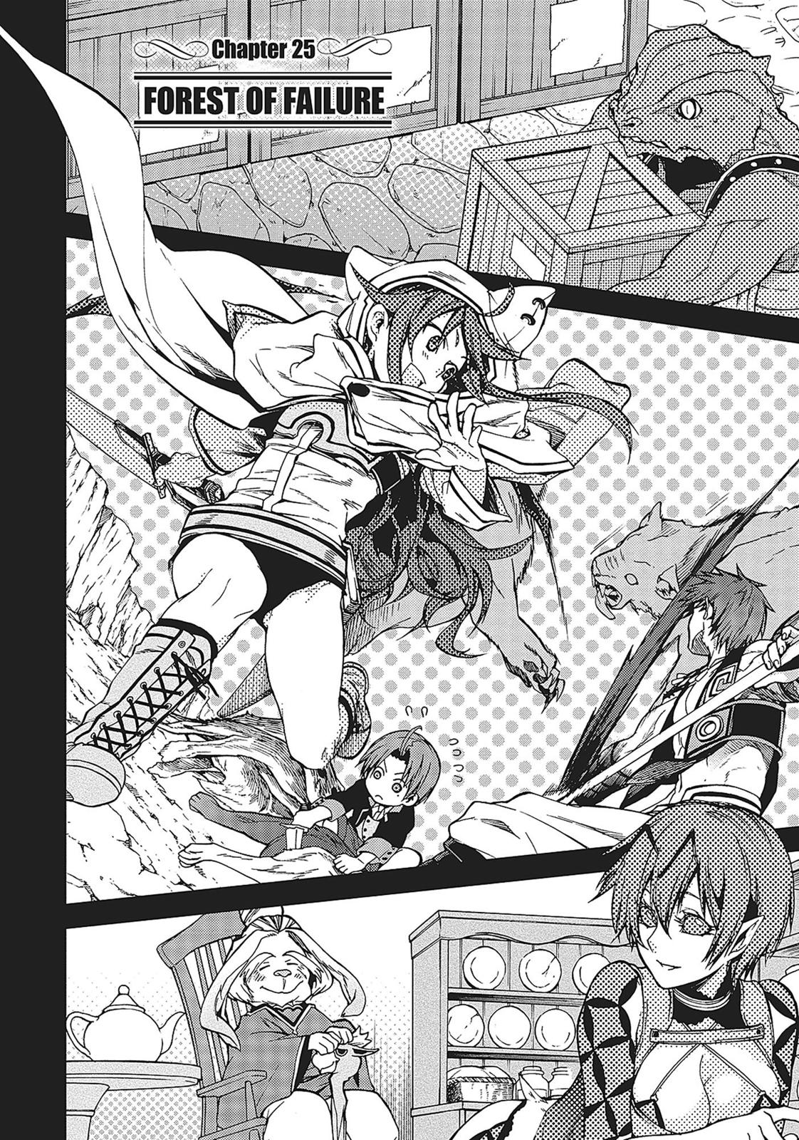 Mushoku Tensei - Jobless Reincarnation Chap 25 - Next Chap 26