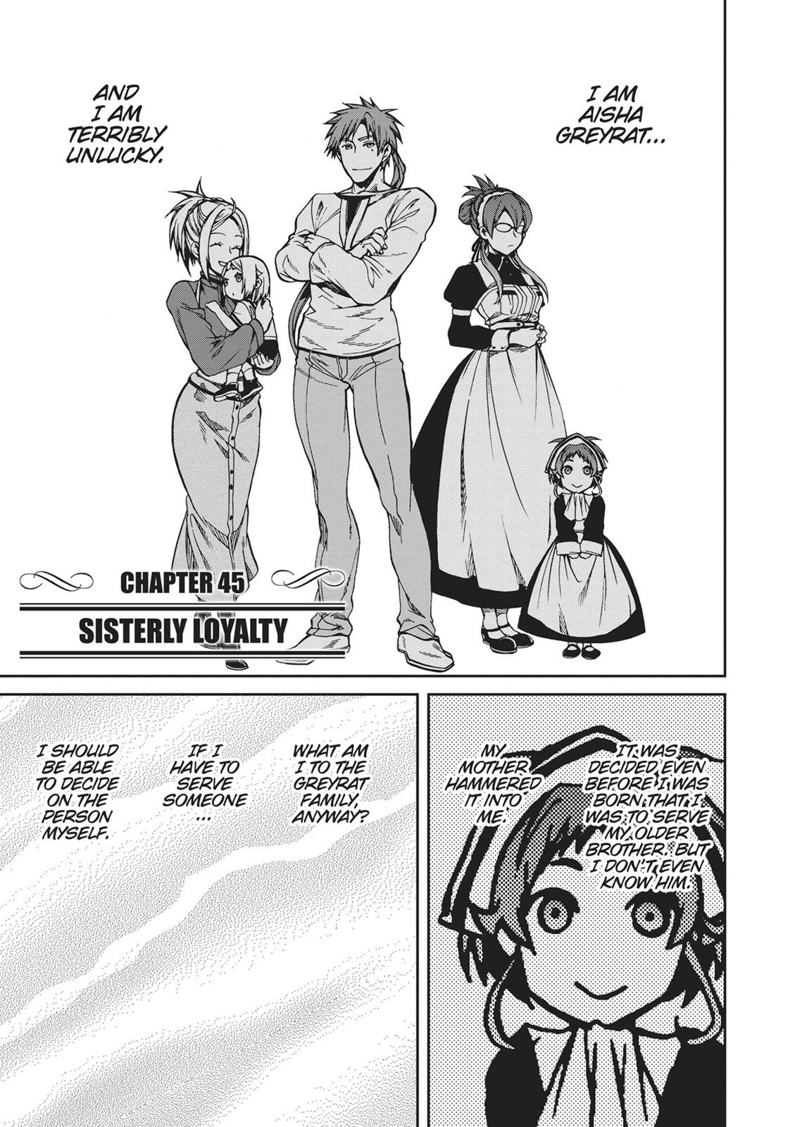 Mushoku Tensei - Jobless Reincarnation Chap 45 - Next Chap 46