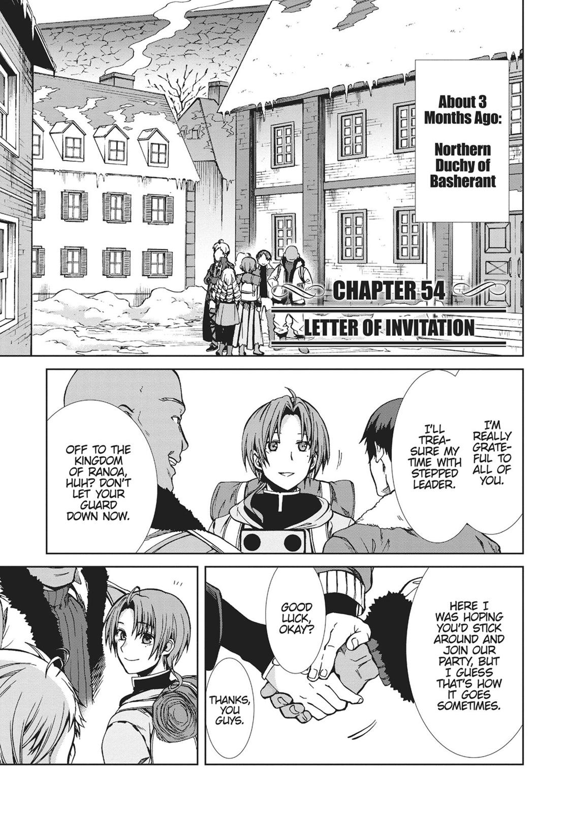 Mushoku Tensei - Jobless Reincarnation Chap 54 - Next Chap 55