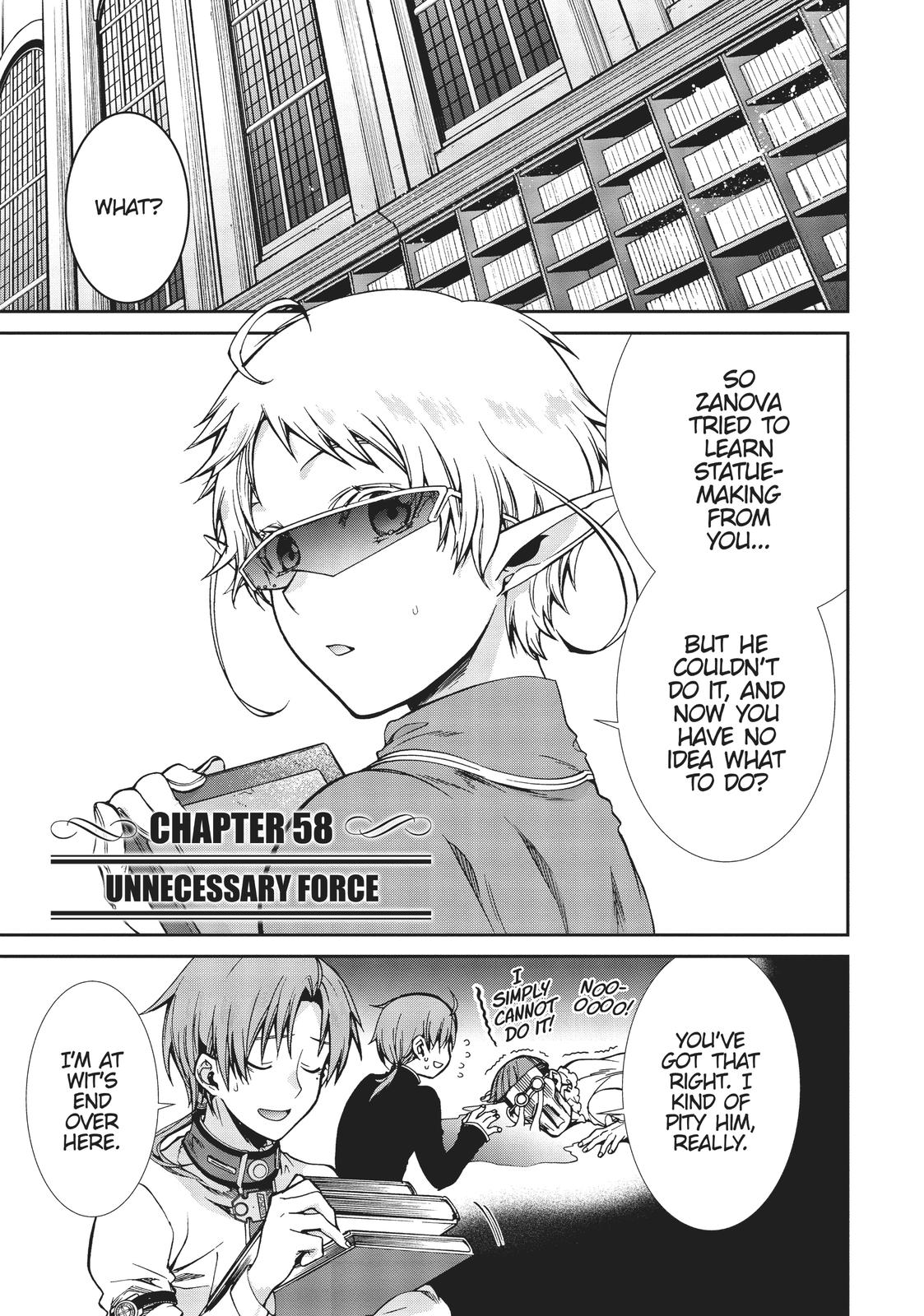 Mushoku Tensei - Jobless Reincarnation Chap 58 - Next Chap 59