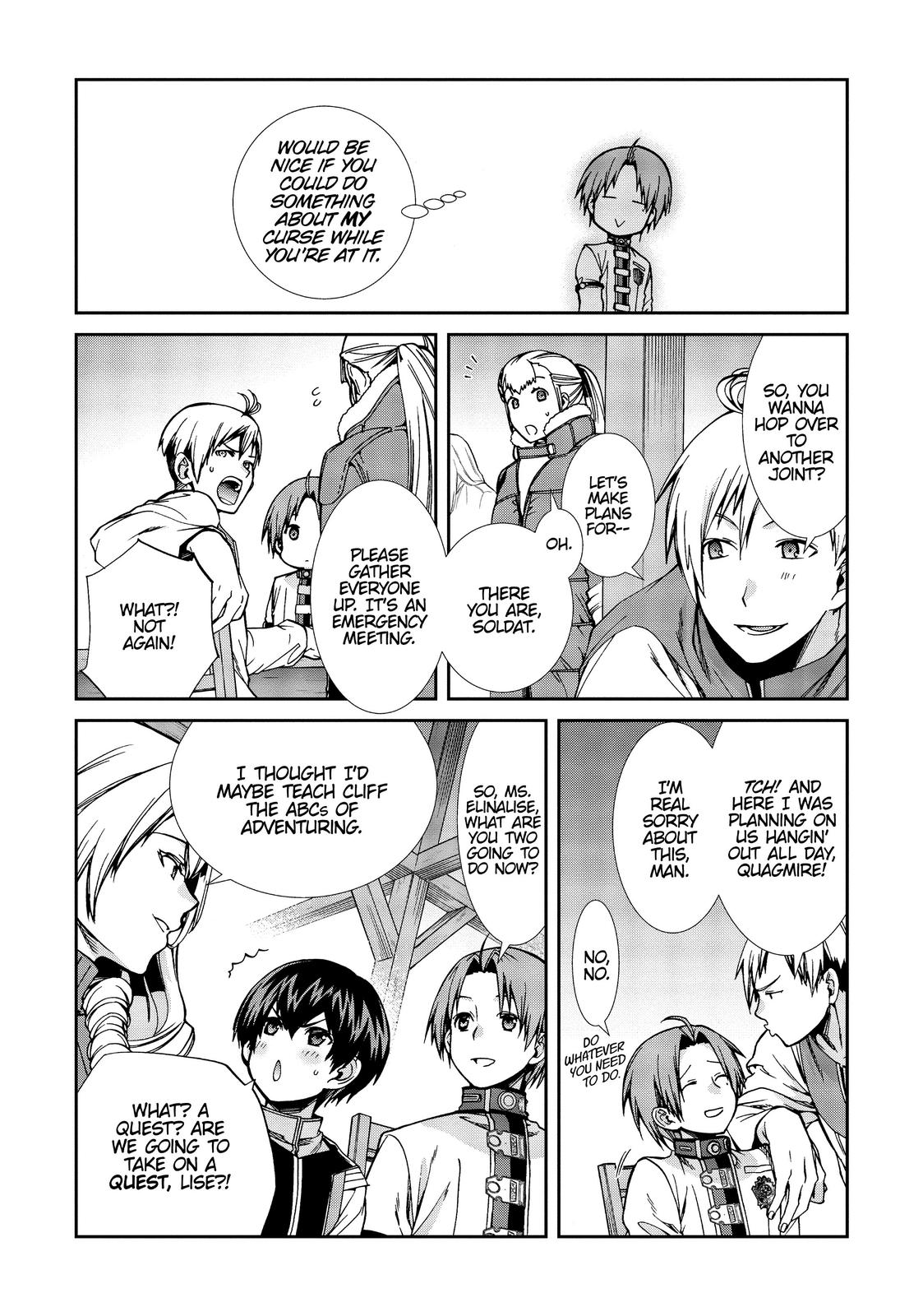 Mushoku Tensei - Jobless Reincarnation Chap 71 - Next Chap 72