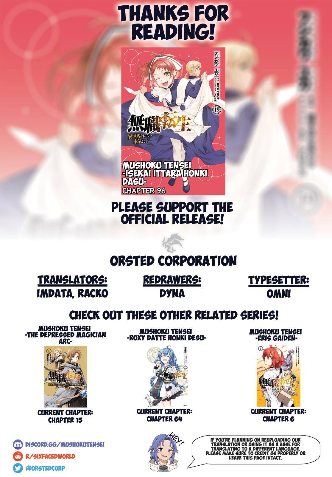Mushoku Tensei - Jobless Reincarnation Chap 96 - Next Chap 97
