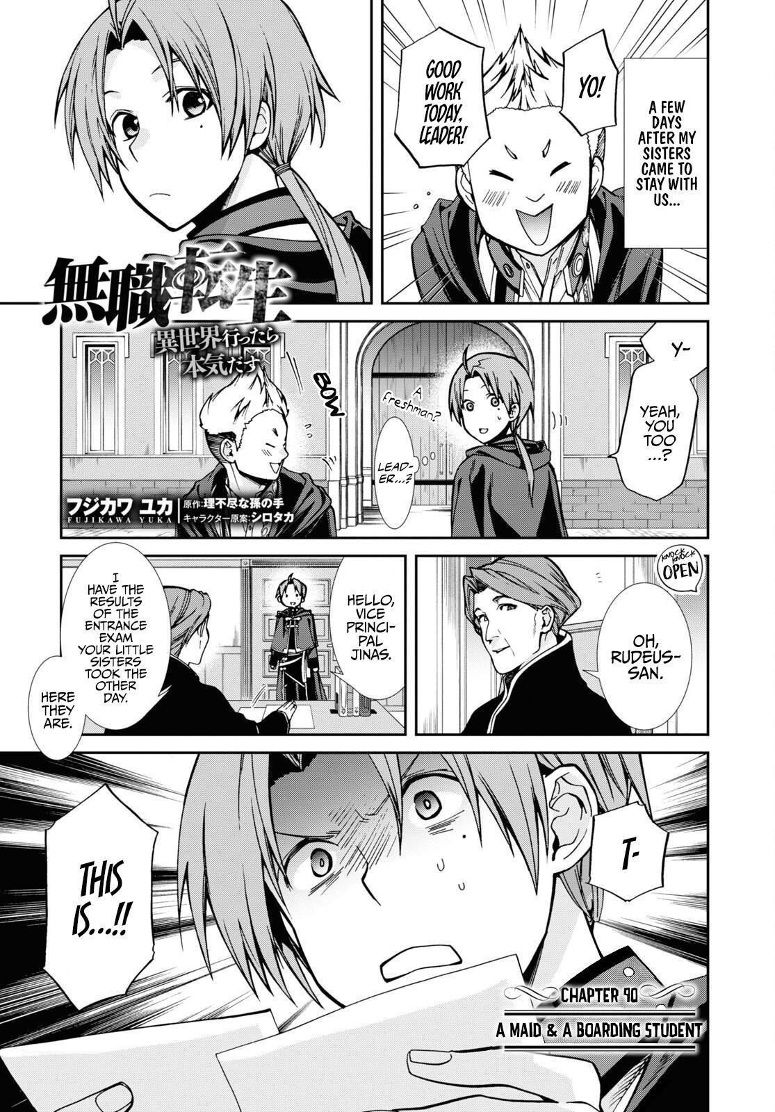 Mushoku Tensei - Jobless Reincarnation Chap 90 - Next Chap 91