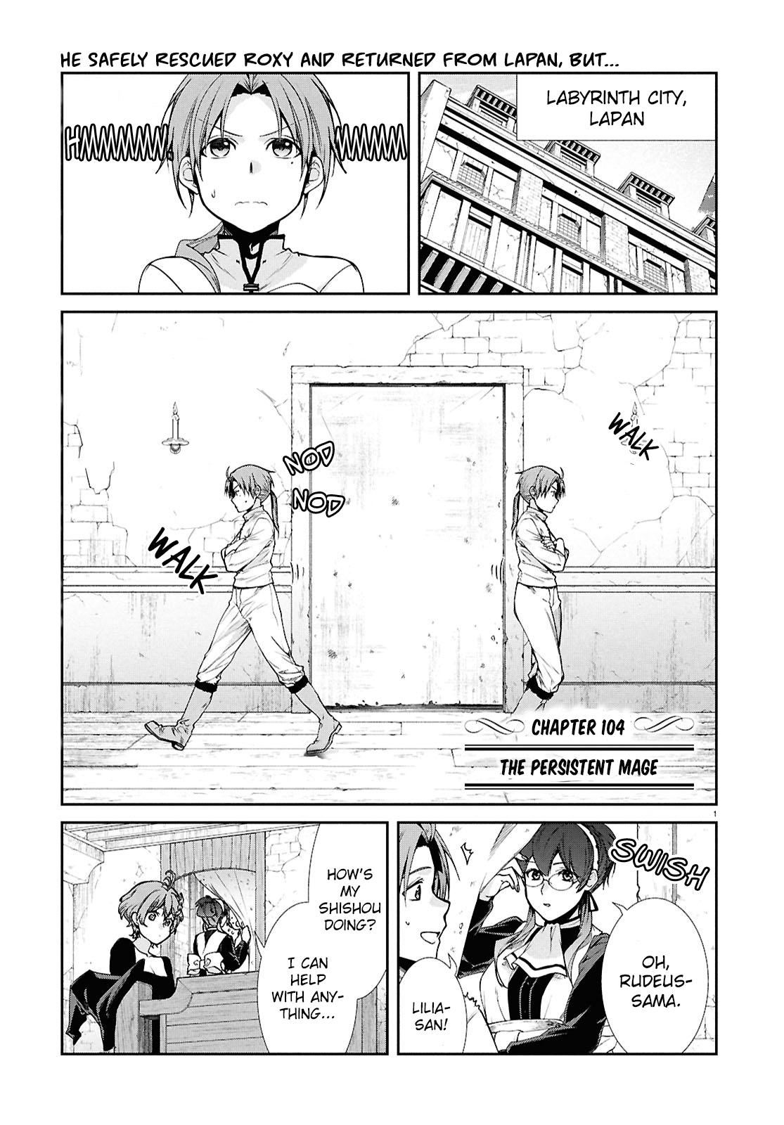 Mushoku Tensei - Jobless Reincarnation Chap 104 - Next Chap 105