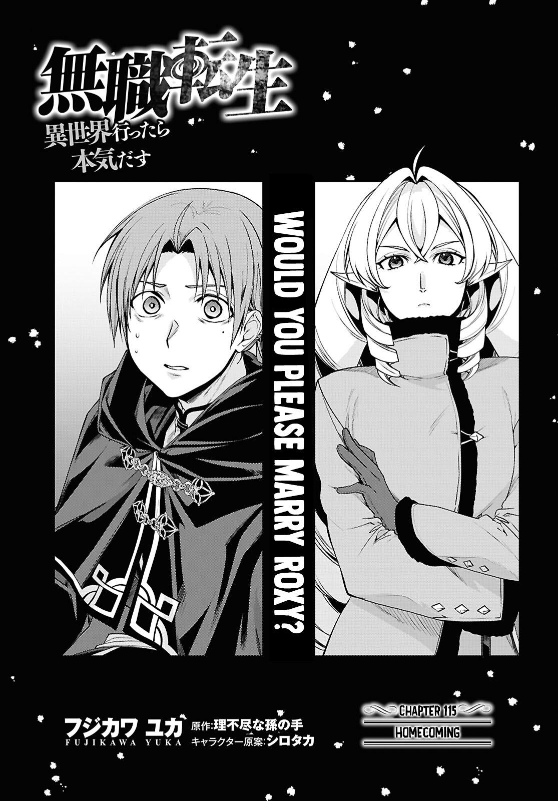 Mushoku Tensei - Jobless Reincarnation Chap 115 - Next Chap 116