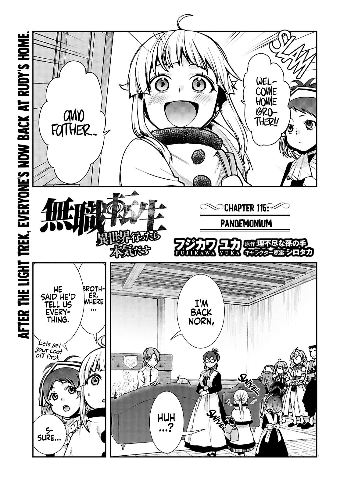 Mushoku Tensei - Jobless Reincarnation Chap 116 - Next Chap 117