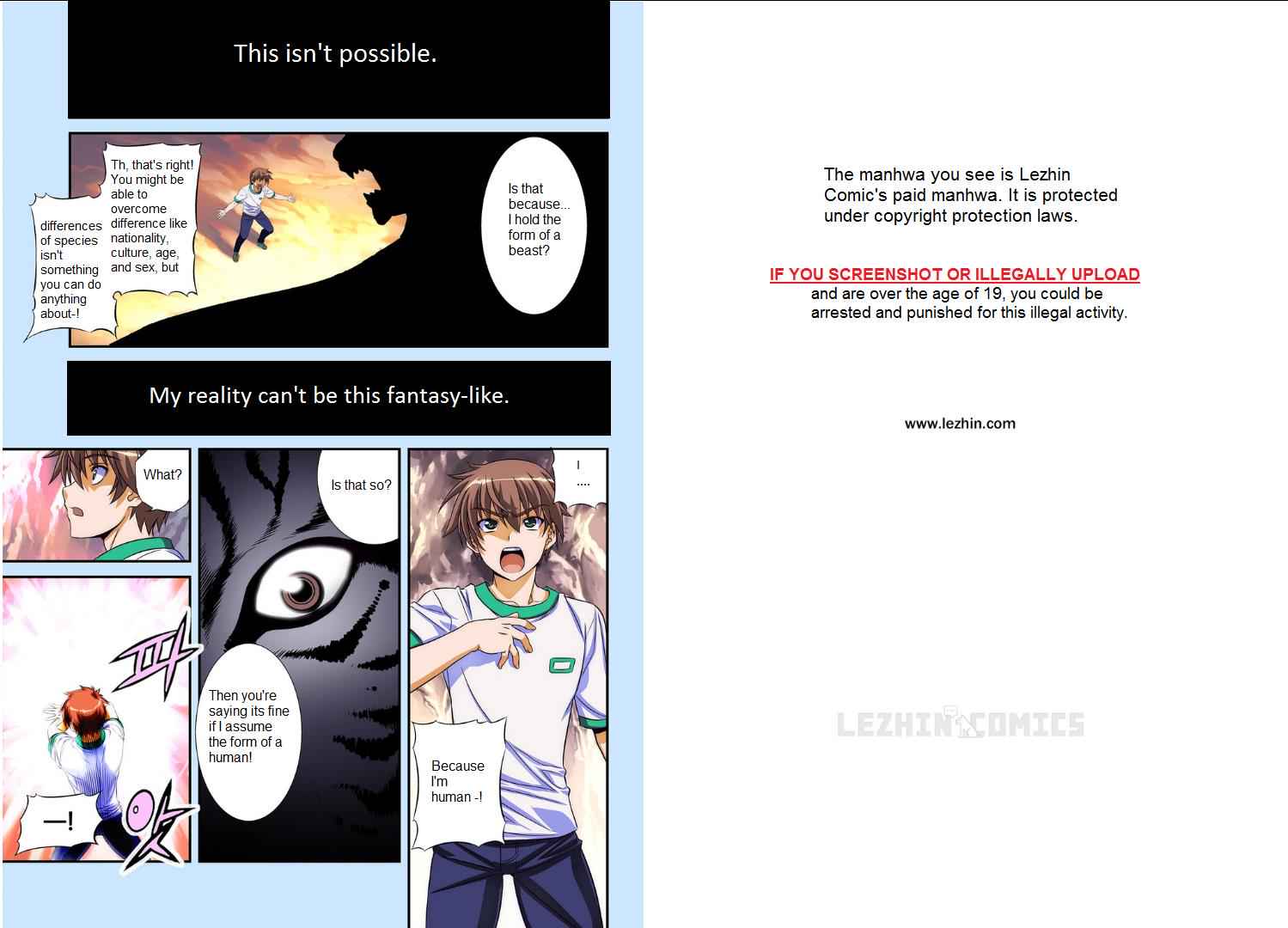My Love Tiger Chap 0 - Next Chap 1