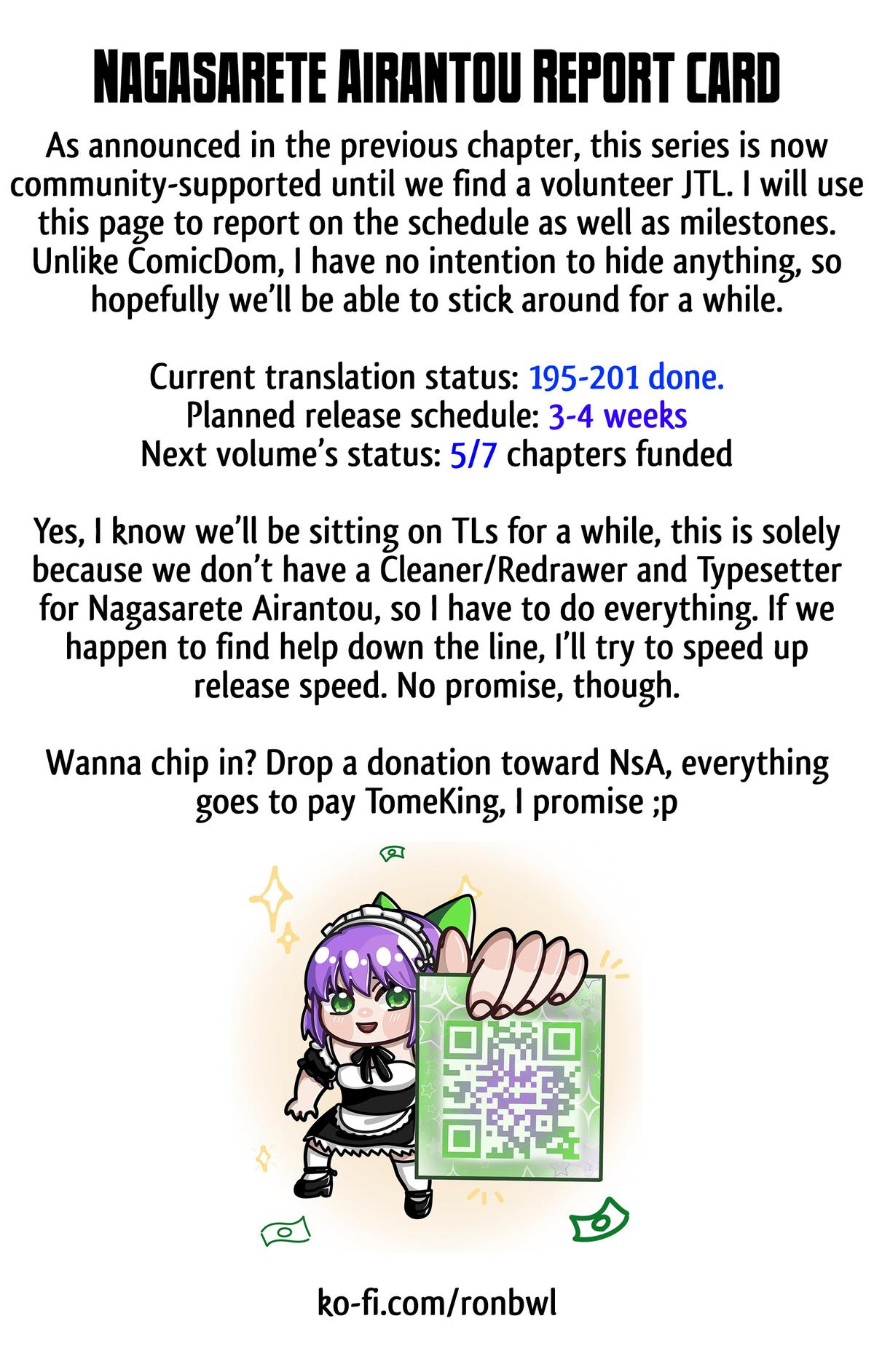 Nagasarete Airantou Chap 197 - Next Chap 198