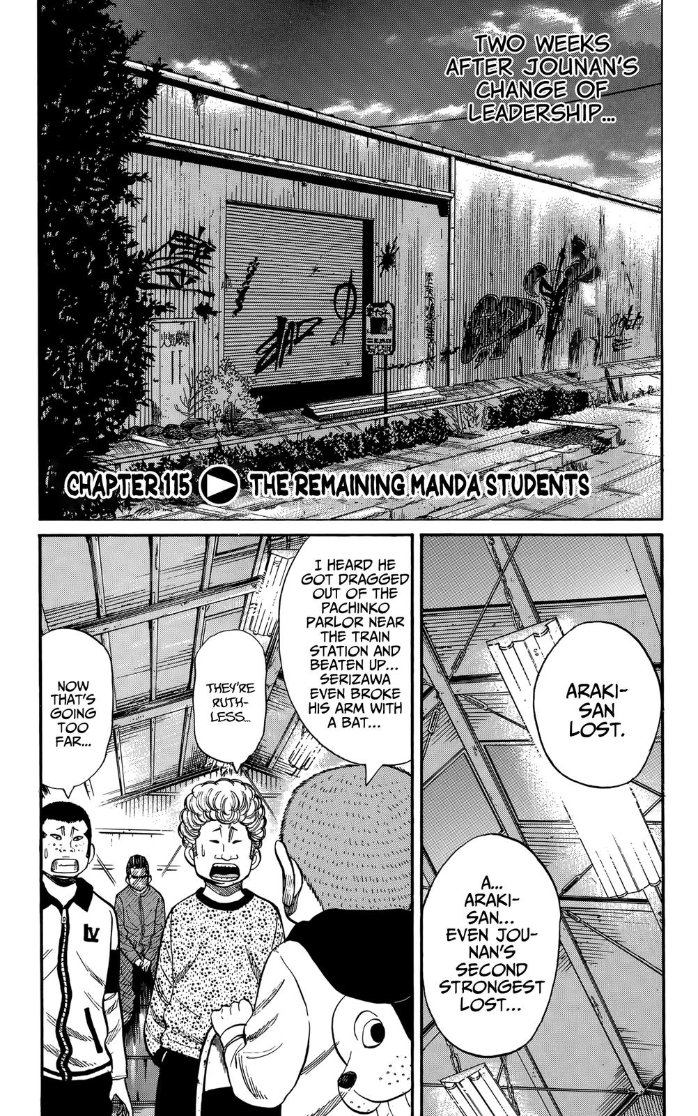 Nanba MG5 Chap 115 - Next Chap 116