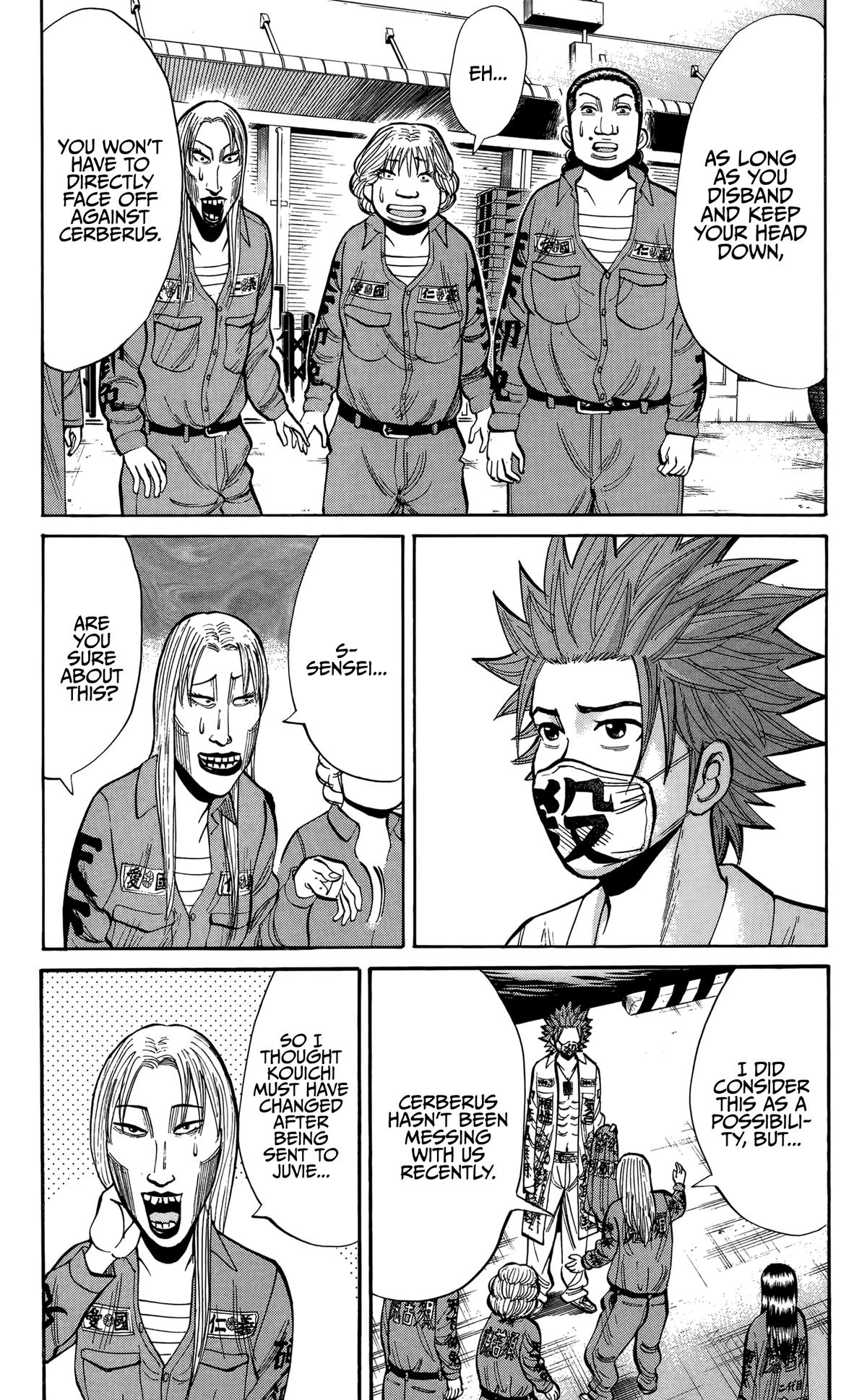 Nanba MG5 Chap 135 - Next Chap 136