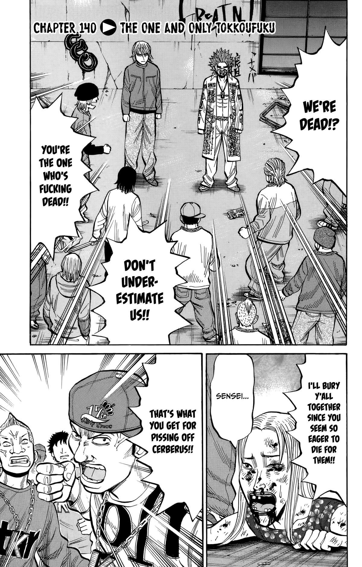 Nanba MG5 Chap 140 - Next Chap 141