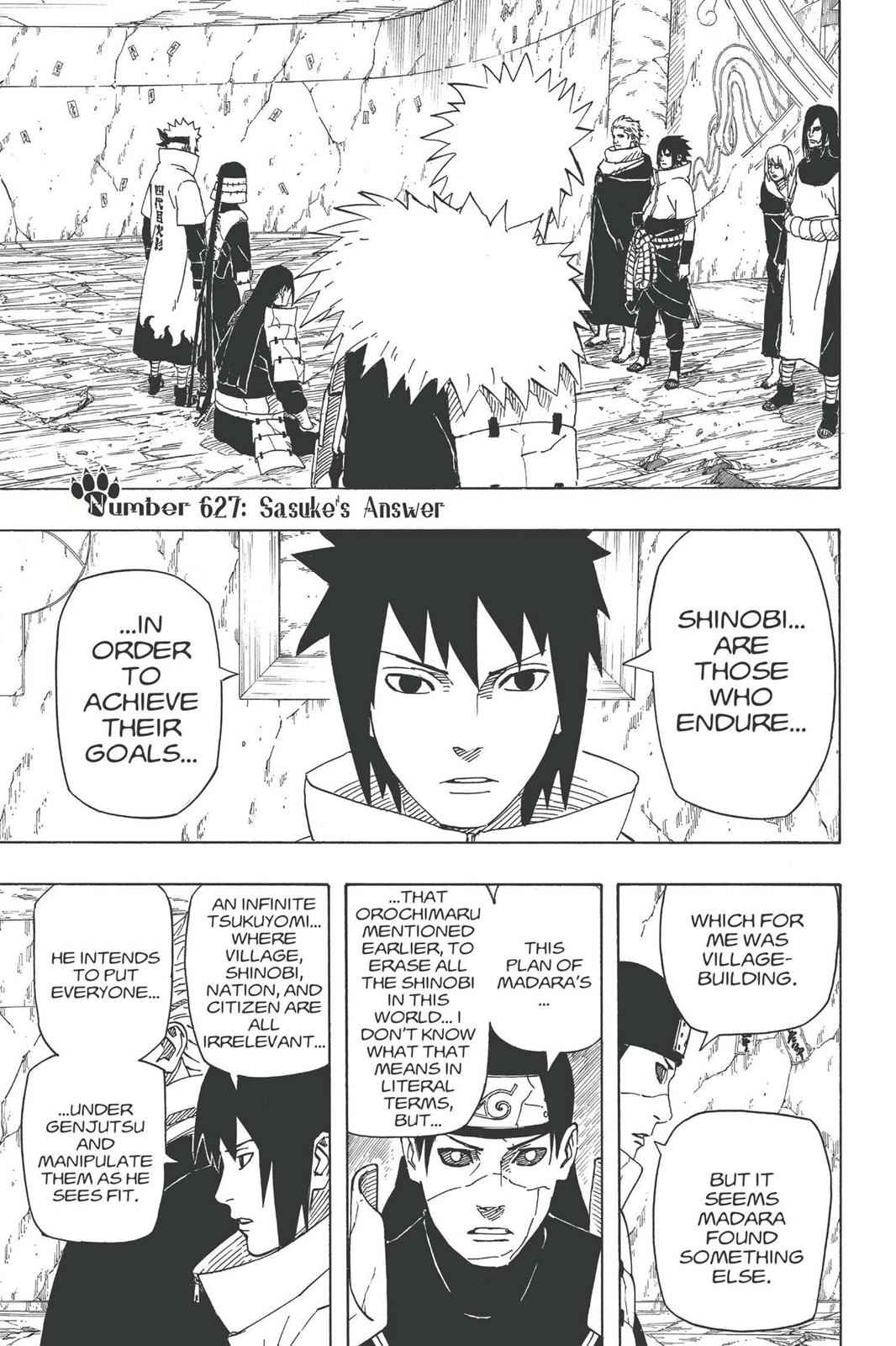 Naruto Chap 627 - Next Chap 628