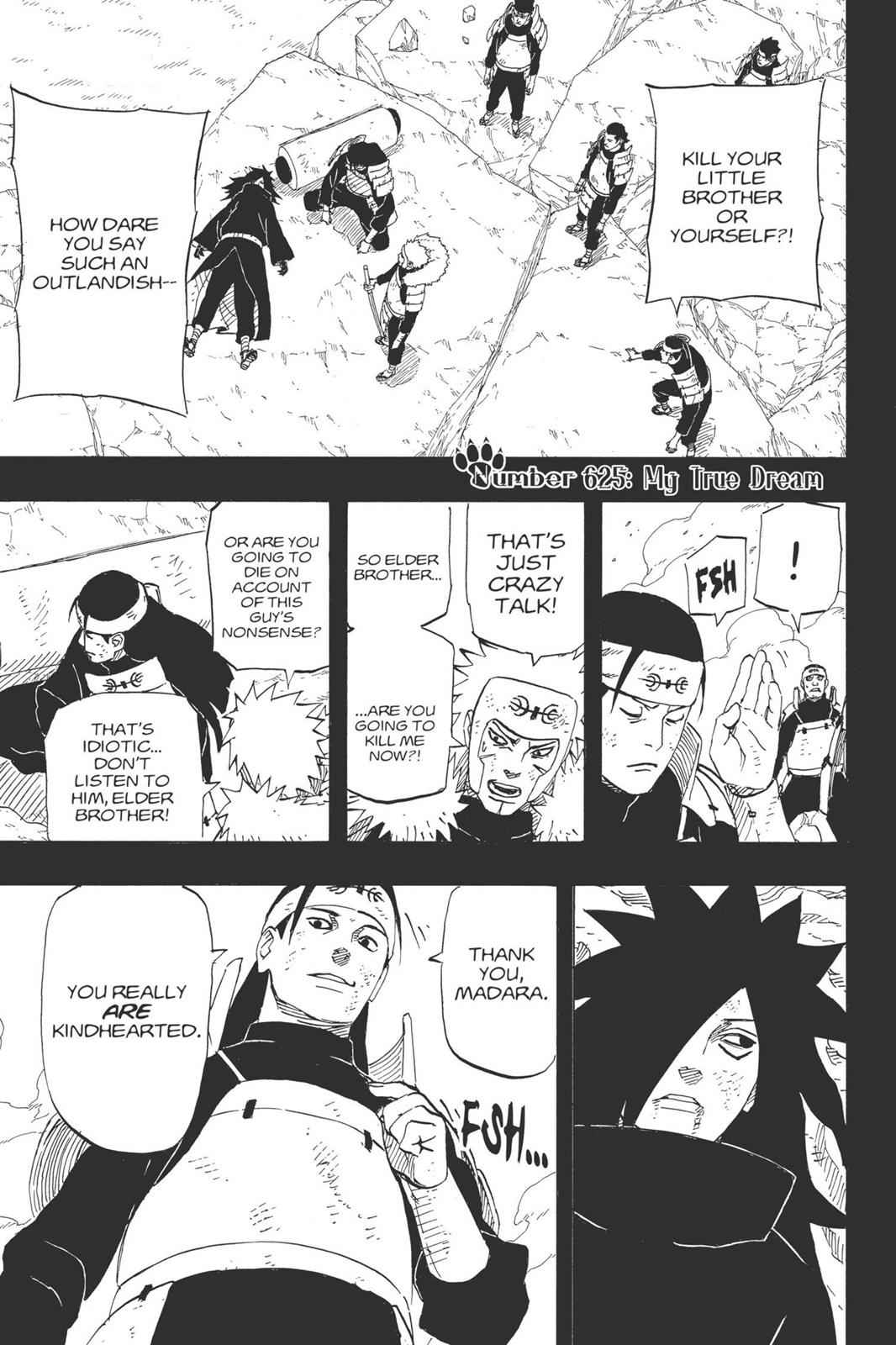 Naruto Chap 625 - Next Chap 626