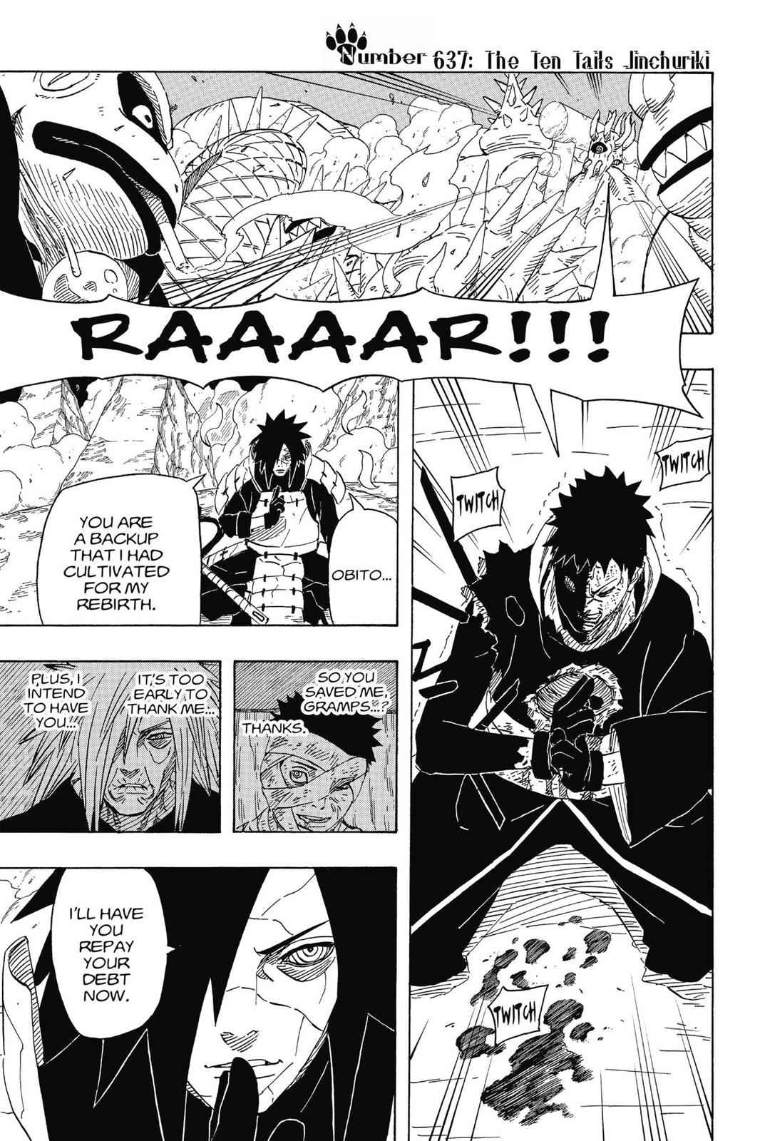 Naruto Chap 637 - Next Chap 638