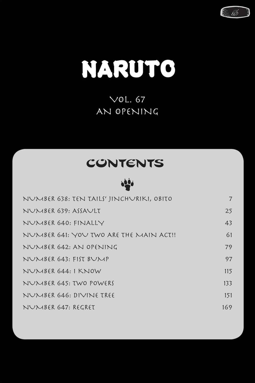 Naruto Chap 638 - Next Chap 639