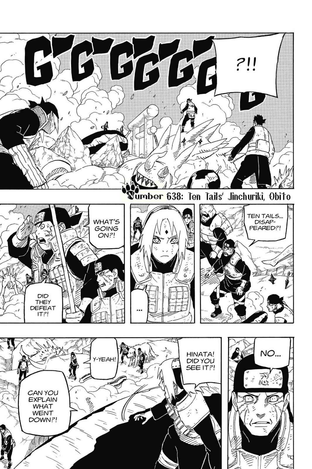 Naruto Chap 638 - Next Chap 639