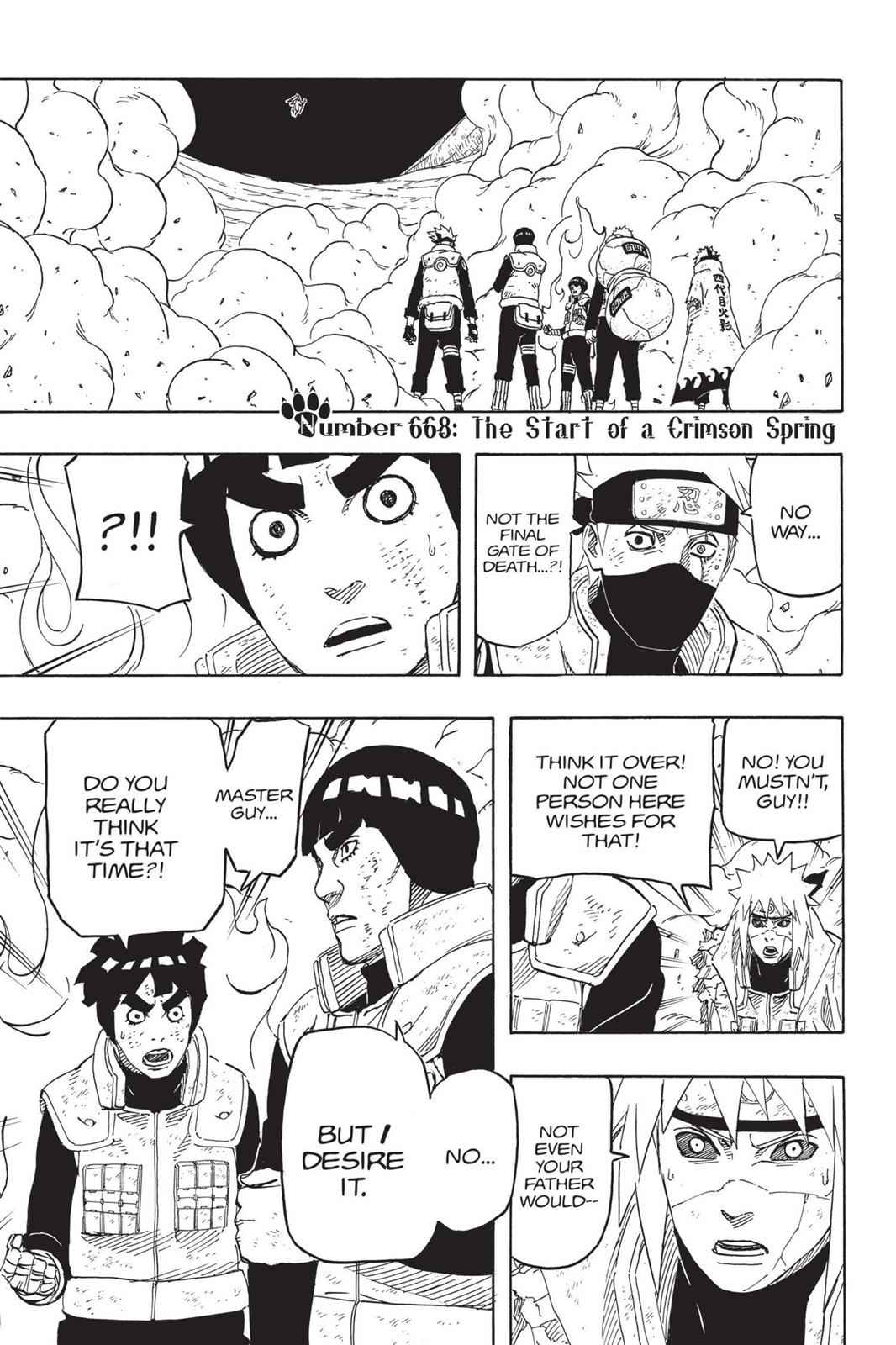 Naruto Chap 668 - Next Chap 669