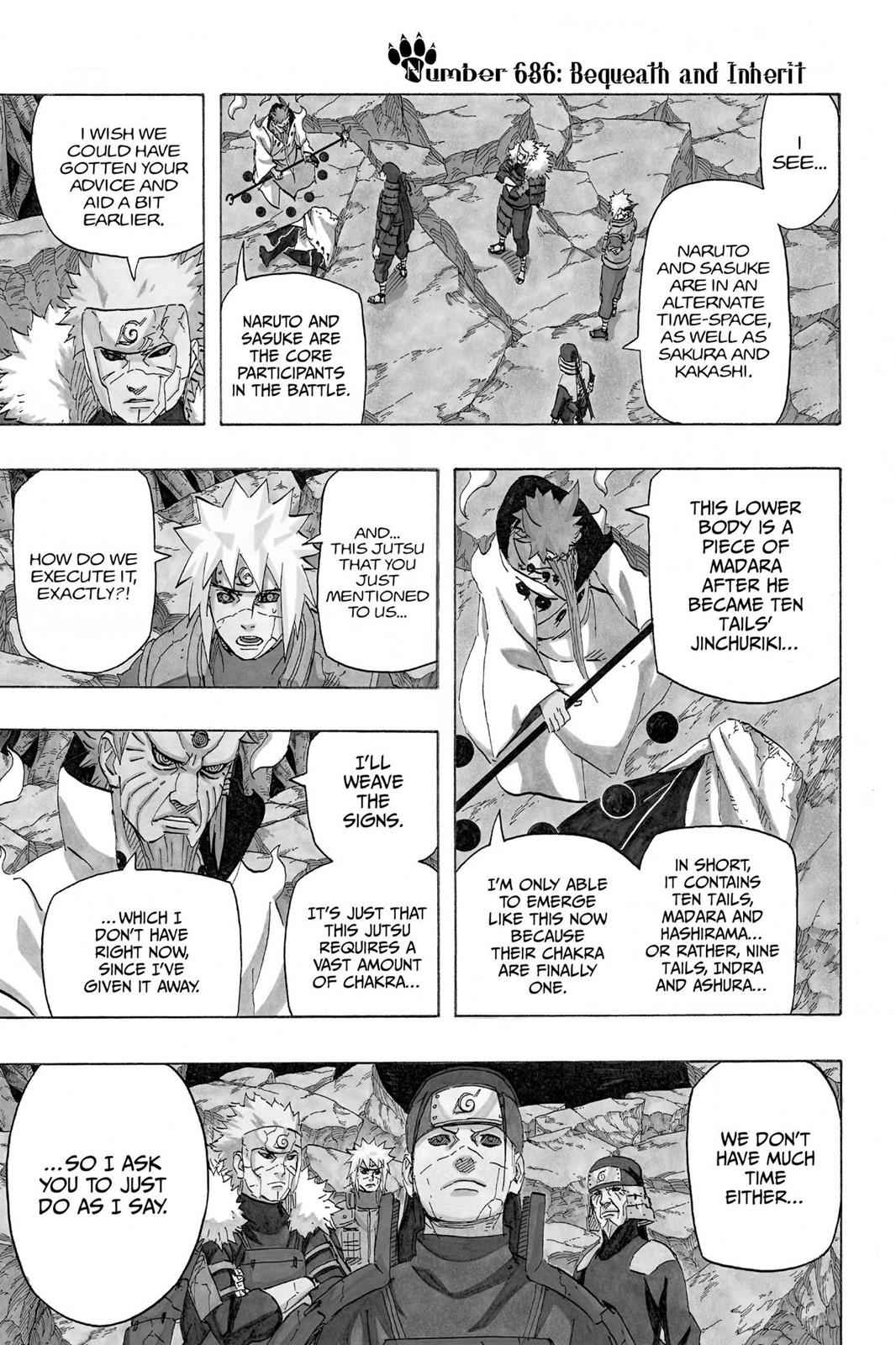 Naruto Chap 686 - Next Chap 687