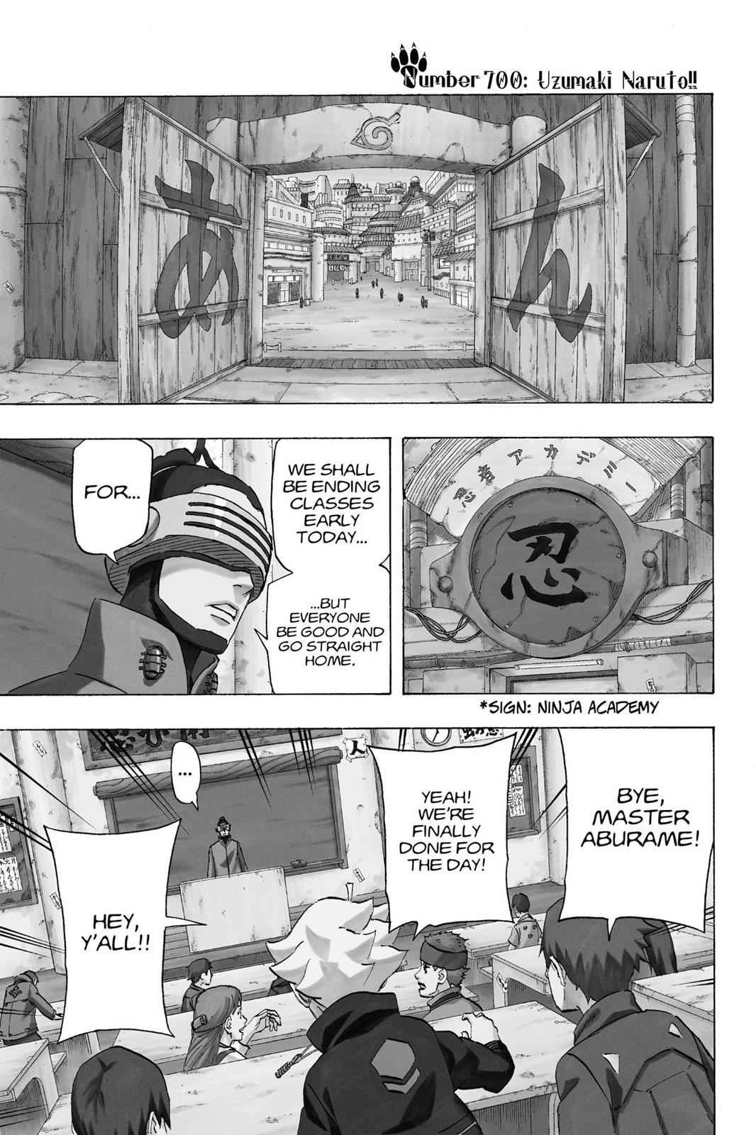Naruto Chap 700 - Next Chap 701