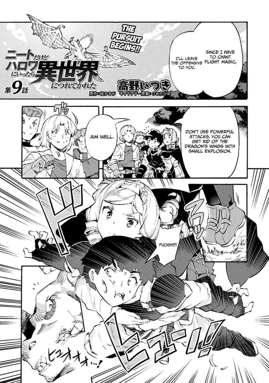 NEET dakedo Hello Work ni Ittara Isekai ni Tsuretekareta Chap 9 - Next Chap 10