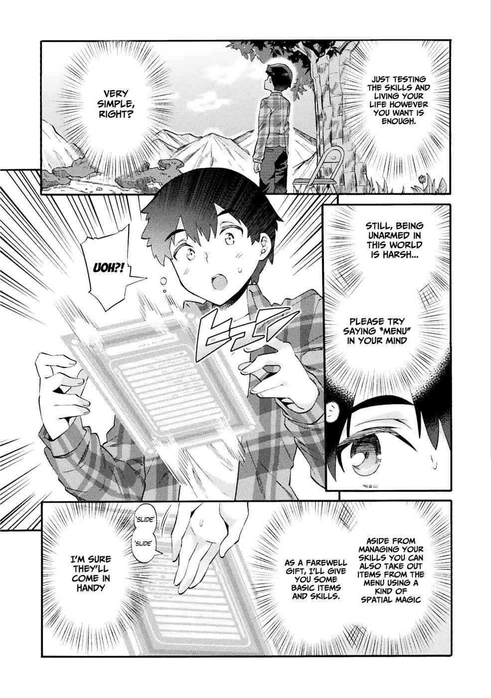 NEET dakedo Hello Work ni Ittara Isekai ni Tsuretekareta Chap 1 - Next Chap 2