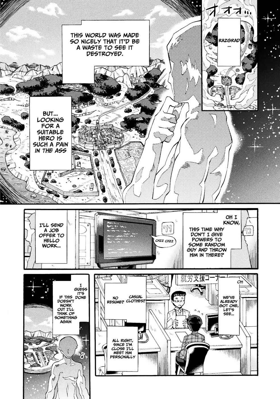 NEET dakedo Hello Work ni Ittara Isekai ni Tsuretekareta Chap 1 - Next Chap 2