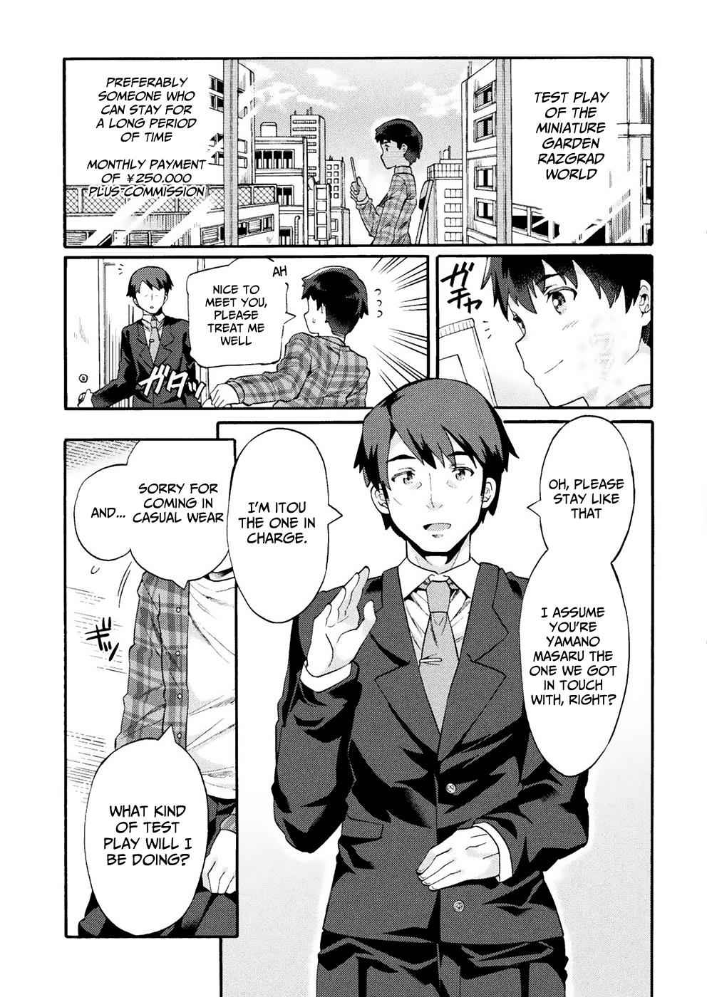 NEET dakedo Hello Work ni Ittara Isekai ni Tsuretekareta Chap 1 - Next Chap 2