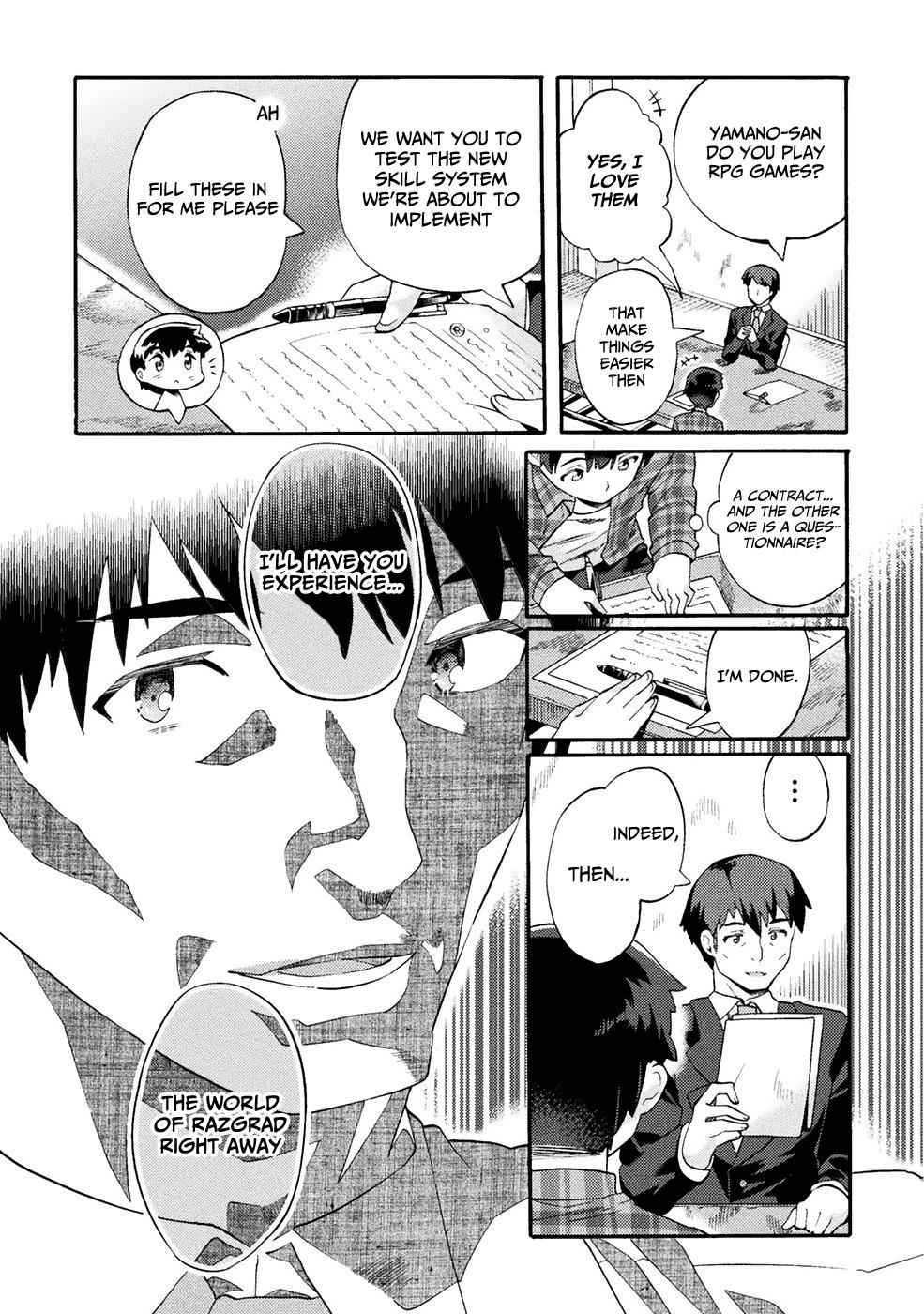 NEET dakedo Hello Work ni Ittara Isekai ni Tsuretekareta Chap 1 - Next Chap 2