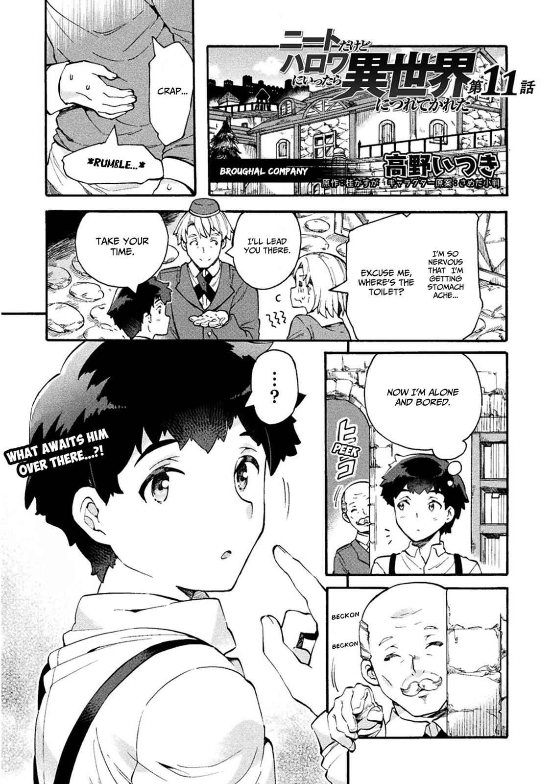 NEET dakedo Hello Work ni Ittara Isekai ni Tsuretekareta Chap 11 - Next Chap 12