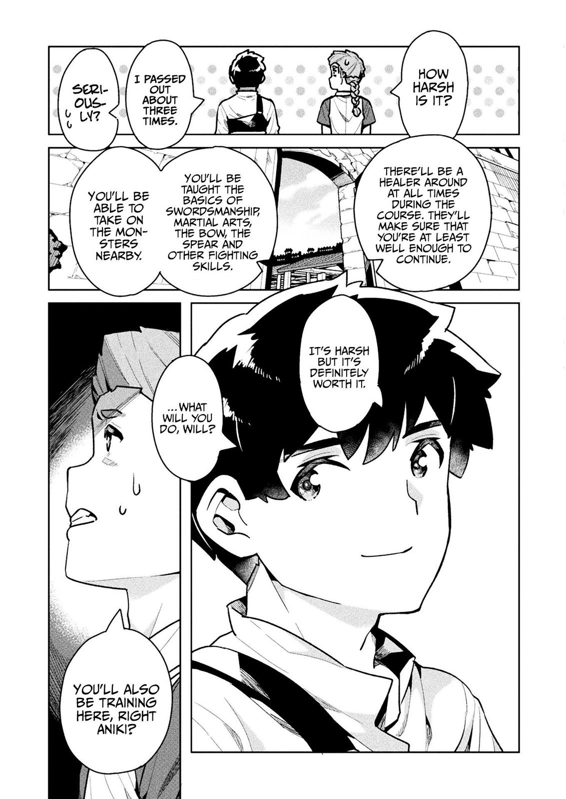 NEET dakedo Hello Work ni Ittara Isekai ni Tsuretekareta Chap 35 - Next Chap 36