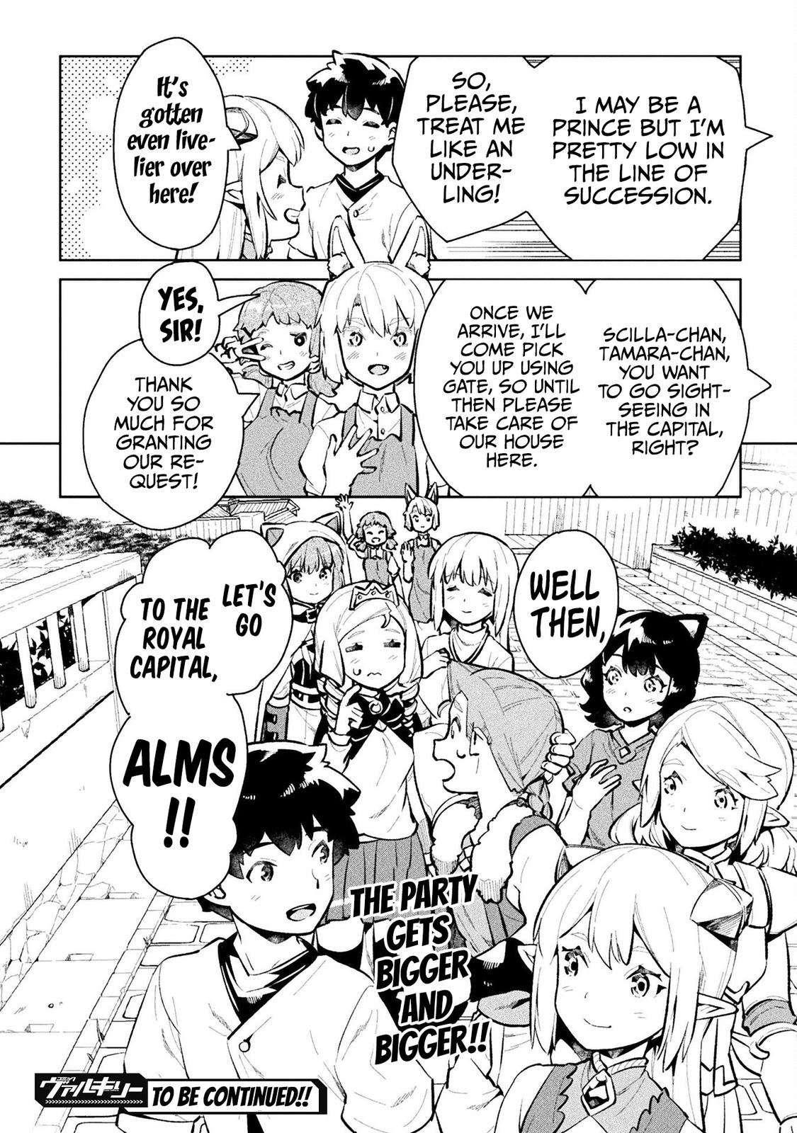 NEET dakedo Hello Work ni Ittara Isekai ni Tsuretekareta Chap 47 - Next Chap 48