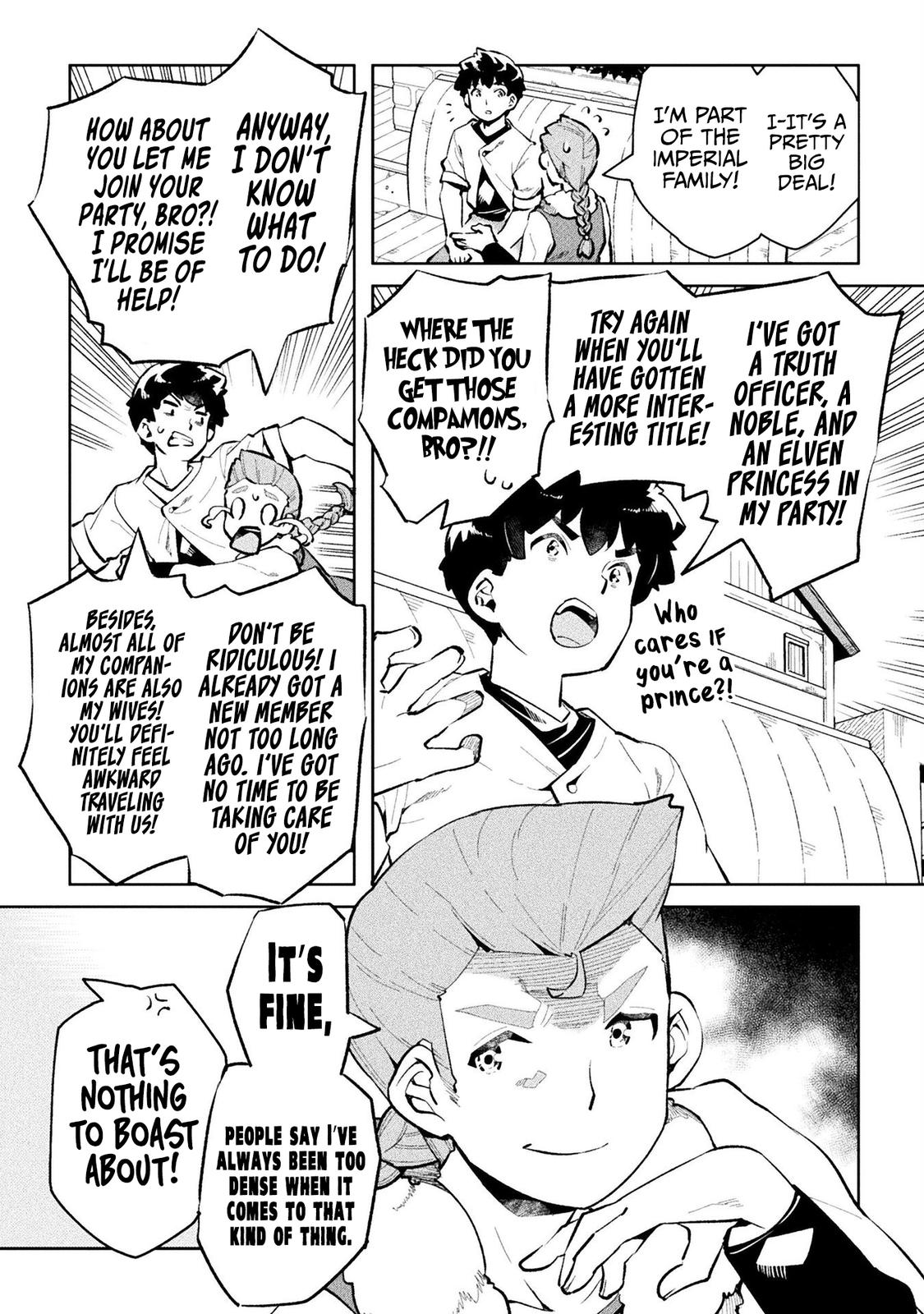 NEET dakedo Hello Work ni Ittara Isekai ni Tsuretekareta Chap 47 - Next Chap 48