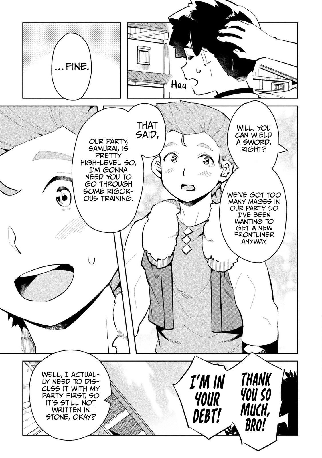 NEET dakedo Hello Work ni Ittara Isekai ni Tsuretekareta Chap 47 - Next Chap 48