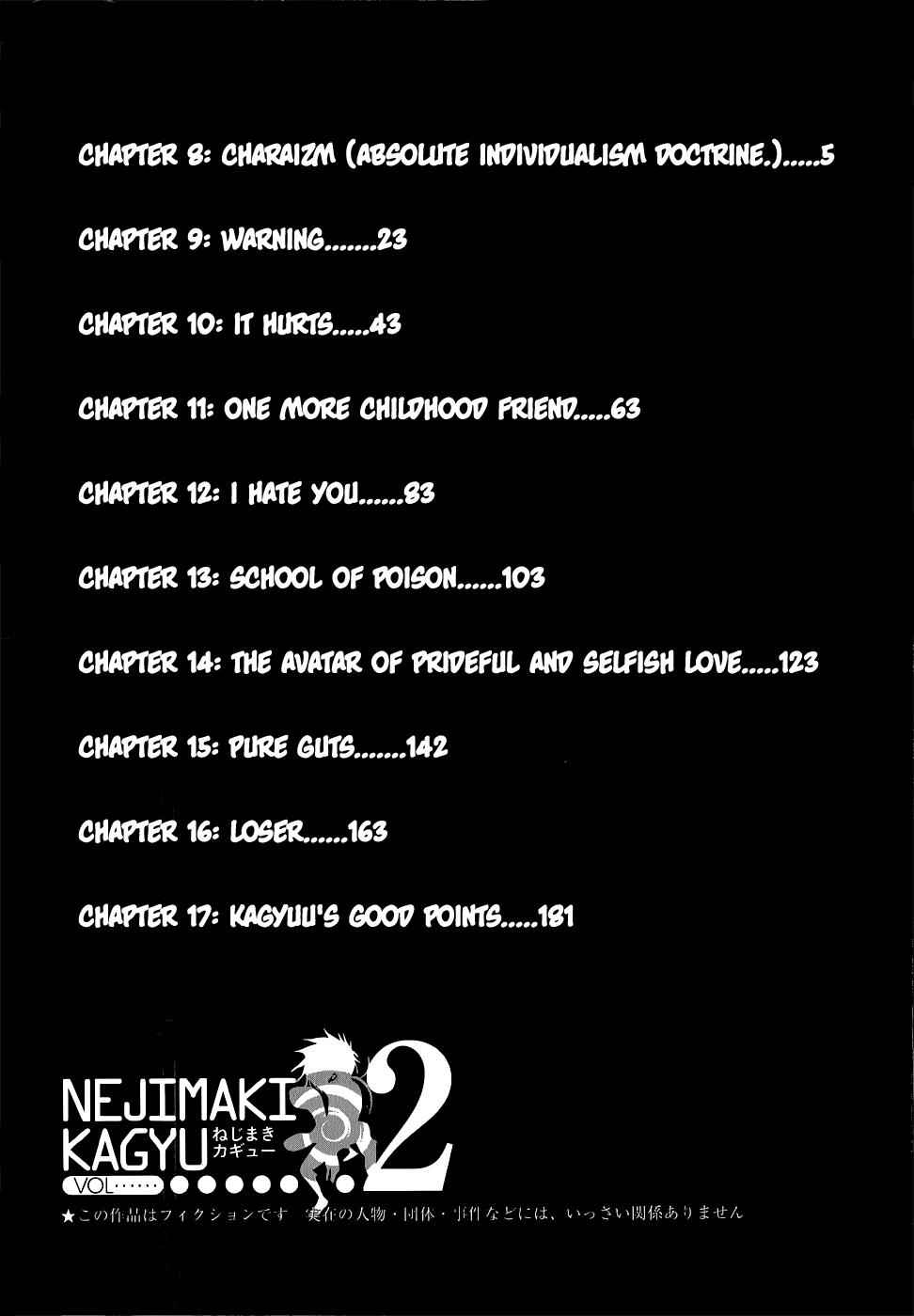 Nejimaki Kagyuu Chap 8 - Next Chap 9