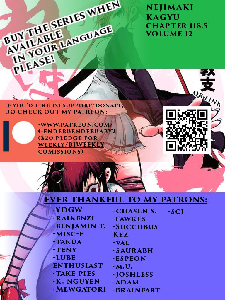 Nejimaki Kagyuu Chap 118.5 - Next Chap 119.5