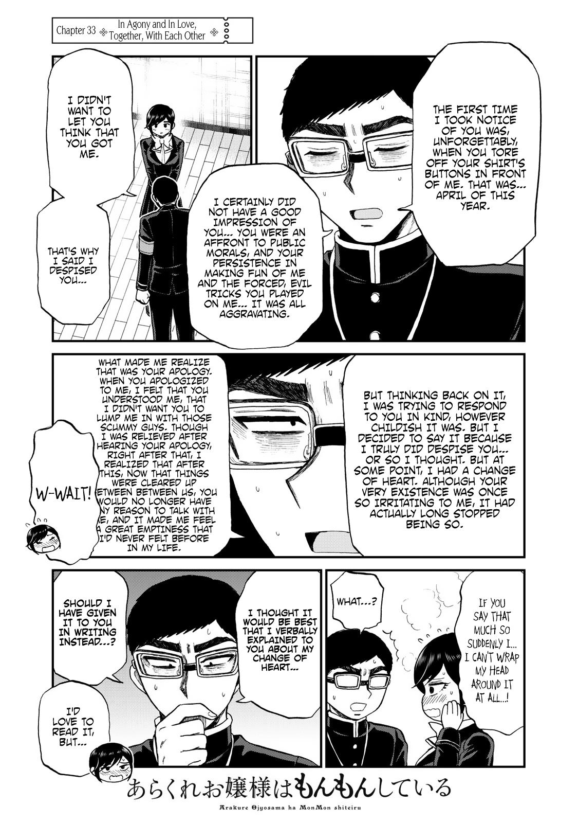 Arakure Ojousama Wa MonMon Shiteiru Chap 33 - Next Chap 34