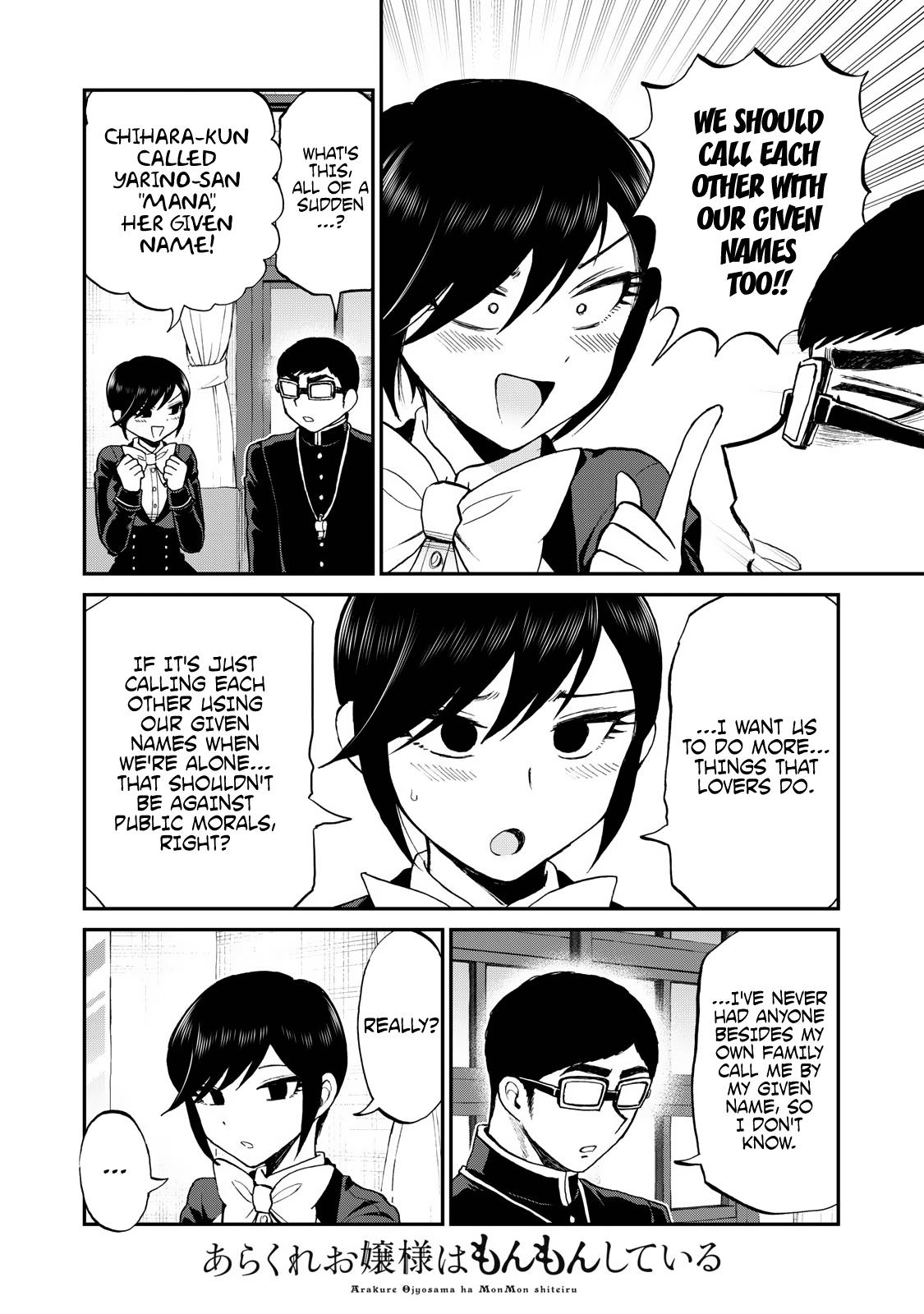 Arakure Ojousama Wa MonMon Shiteiru Chap 35 - Next Chap 36