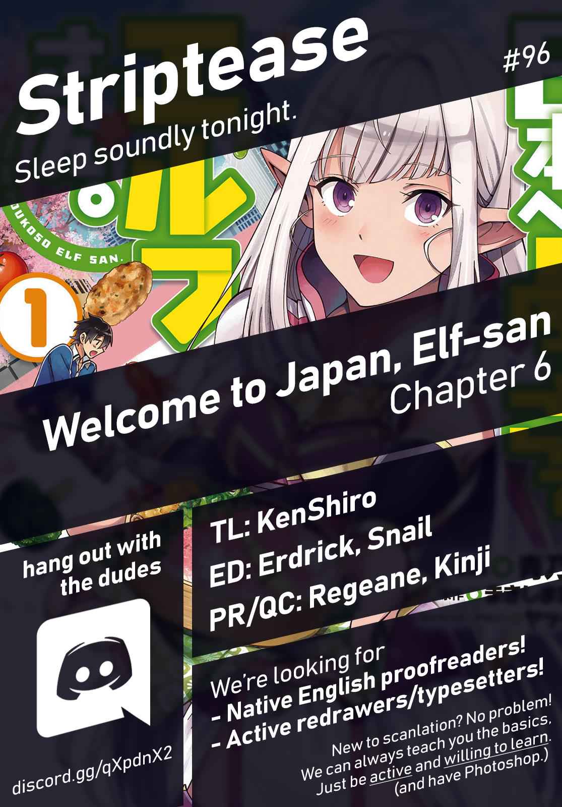 Nihon e Youkoso Elf-san Chap 6 - Next Chap 7